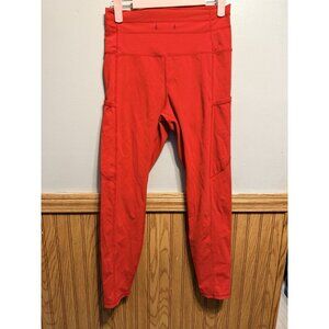 Zyia Active Womens 4 Joggers Leggings High Rise Stretch Pockets Athletic